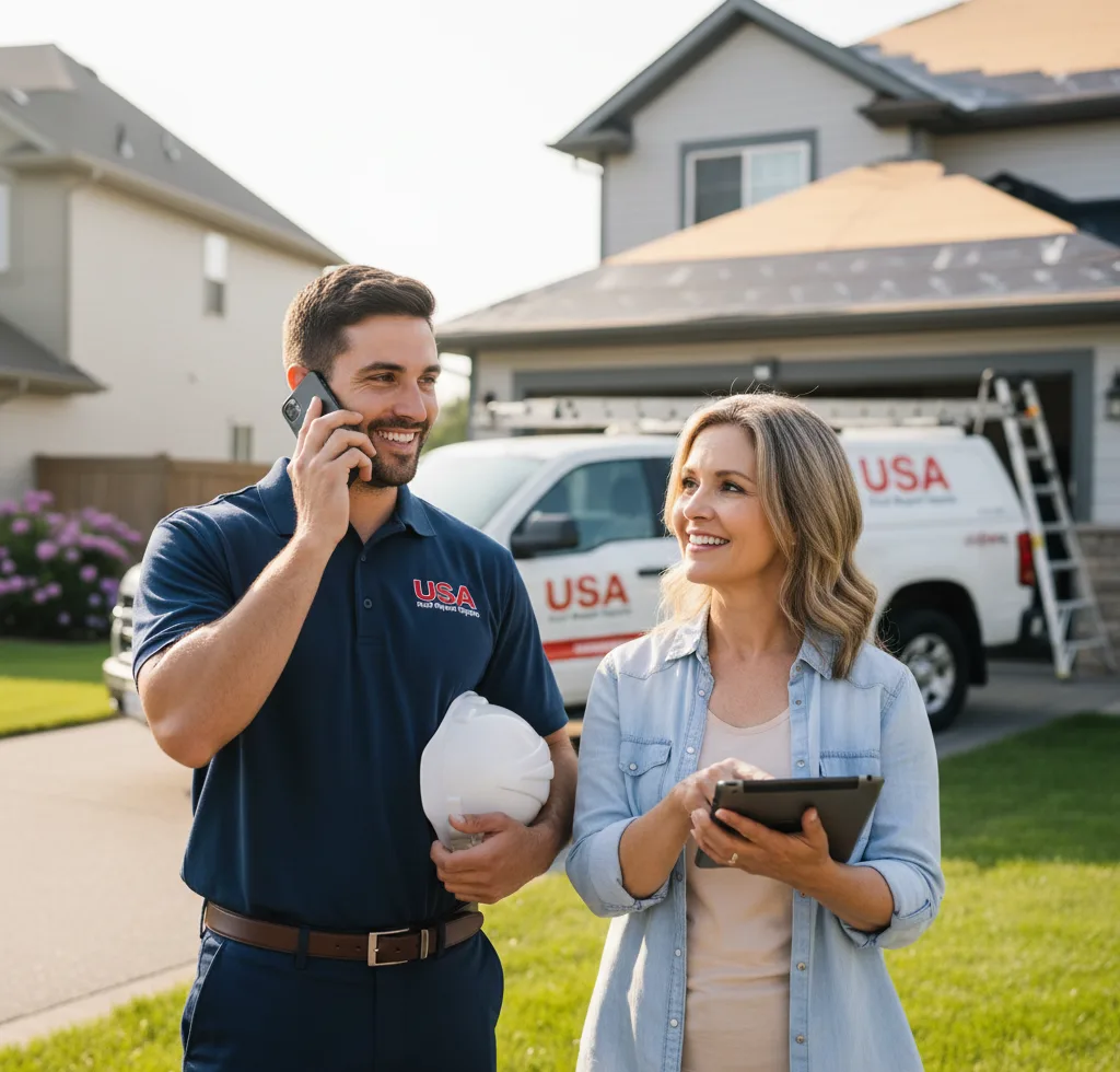 USA Roof Repair Experts customer support in Alto